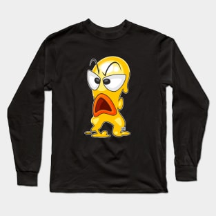 Yellow Jelly Monster Long Sleeve T-Shirt